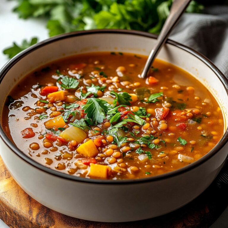 One Pot Turkey Lentil Soup Recipe