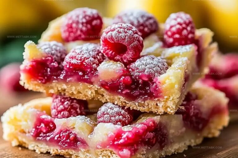 Raspberry Lemon Tart Bars Recipe