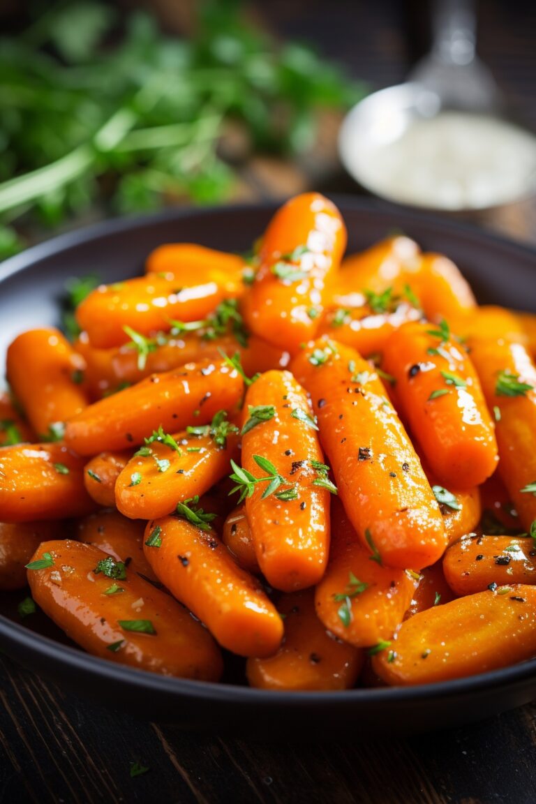 Brown Sugar Honey Glazed Carrots Recipe