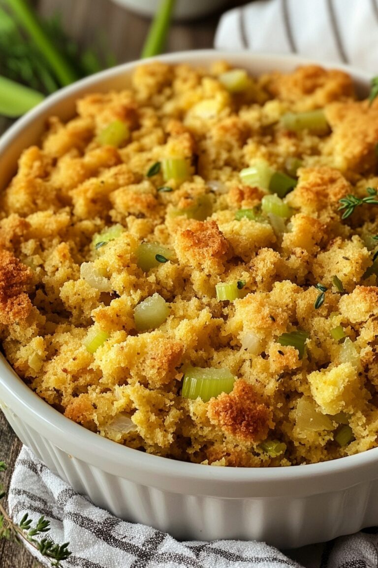 Paula Deens Southern Cornbread Dressing Recipe