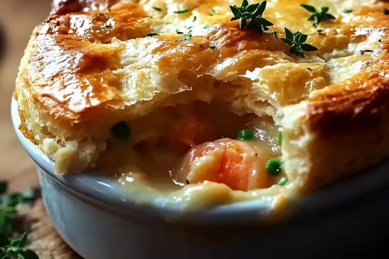 Cheddar Bay Biscuit Seafood Pot Pie Recipe