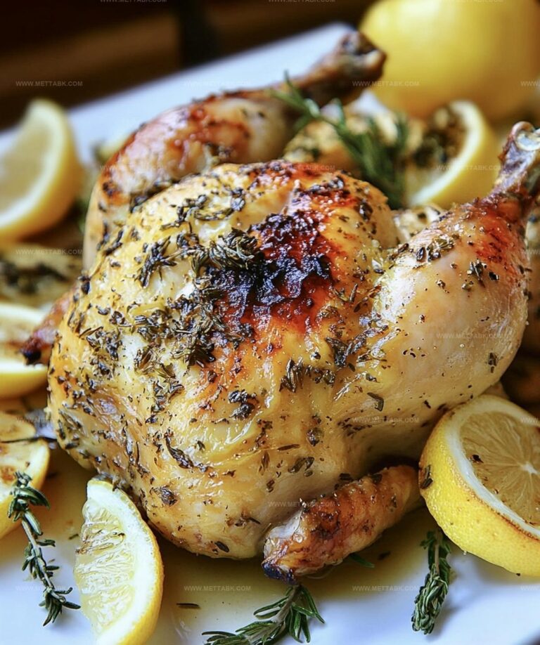 Lemon Herb Roasted Chicken Recipe
