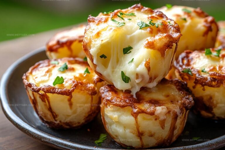 Cheesy Mashed Potato Puffs Recipe