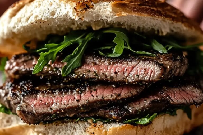 Steak Au Poivre Sandwich Recipe