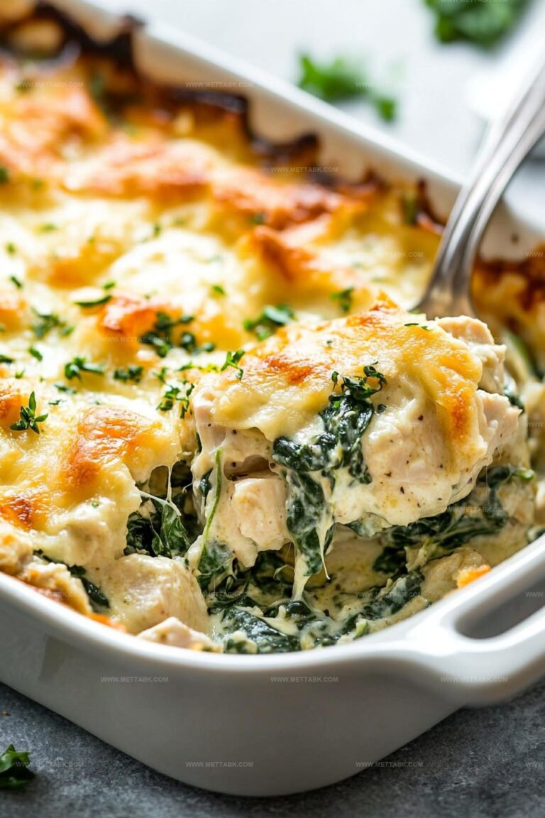 Creamy Chicken And Spinach Casserole Recipe