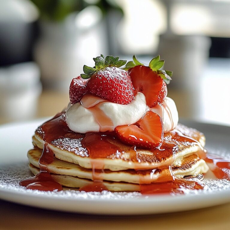 Strawberry Shortcake Pancakes Recipe