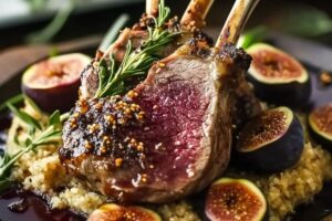 Rack Of Lamb With Figs Recipe