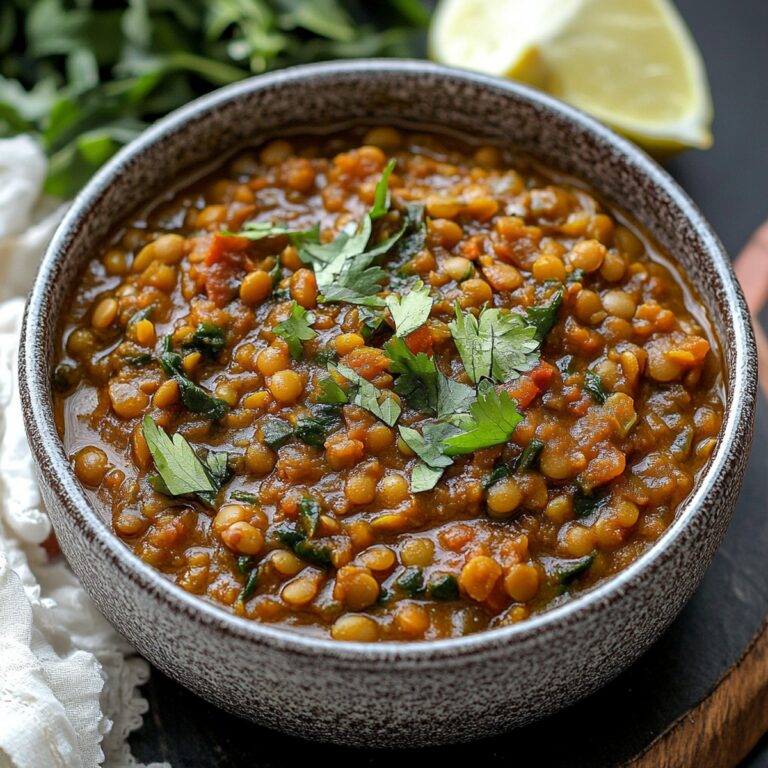 Easy Healthy Lentil Curry Recipe