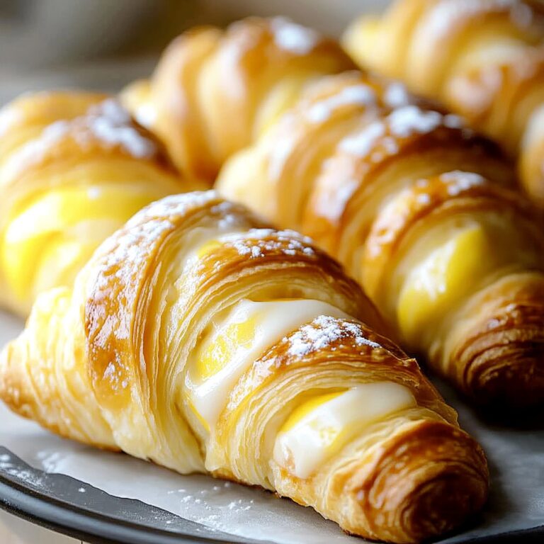 Lemon Cheesecake Crescent Rolls Recipe