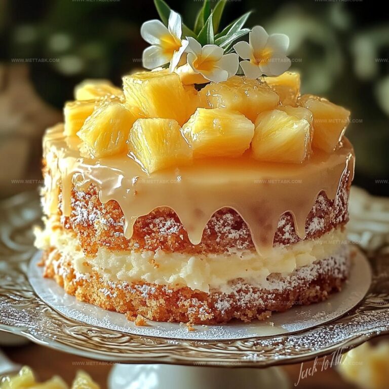 Juicy Pineapple Heaven Cake Recipe