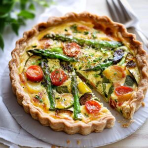 Spring Vegetable Quiche Recipe