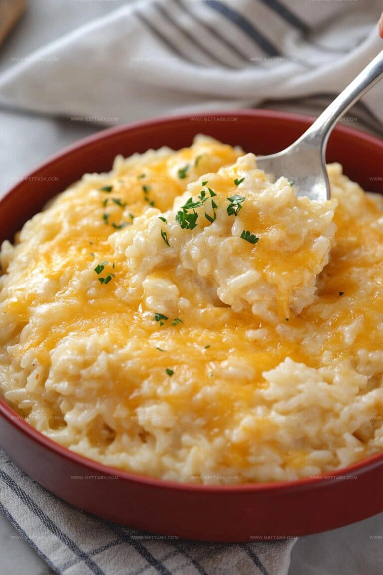 Cheesy Rice Recipe