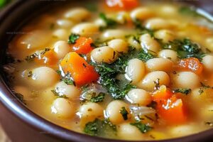 Tuscan White Bean Soup Recipe