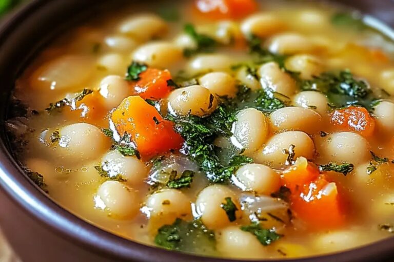 Tuscan White Bean Soup Recipe