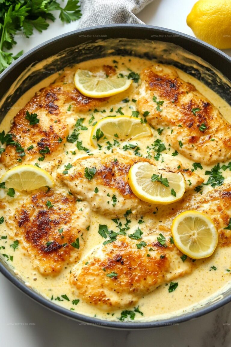 Creamy Lemon Chicken Recipe