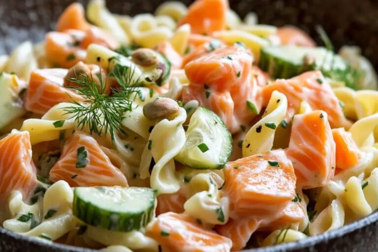 Smoked Salmon Pasta Salad Recipe