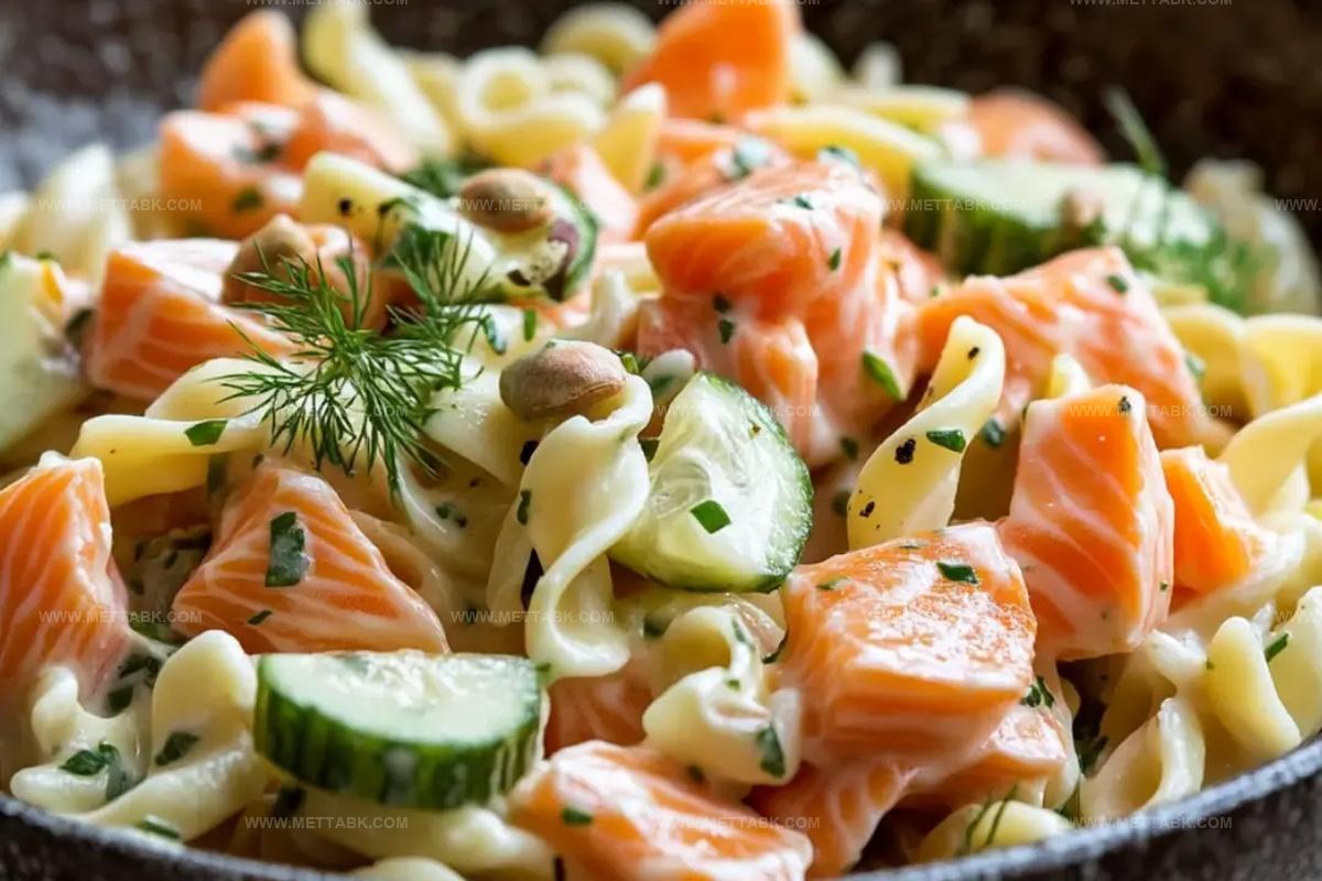 Smoked Salmon Pasta Salad Recipe