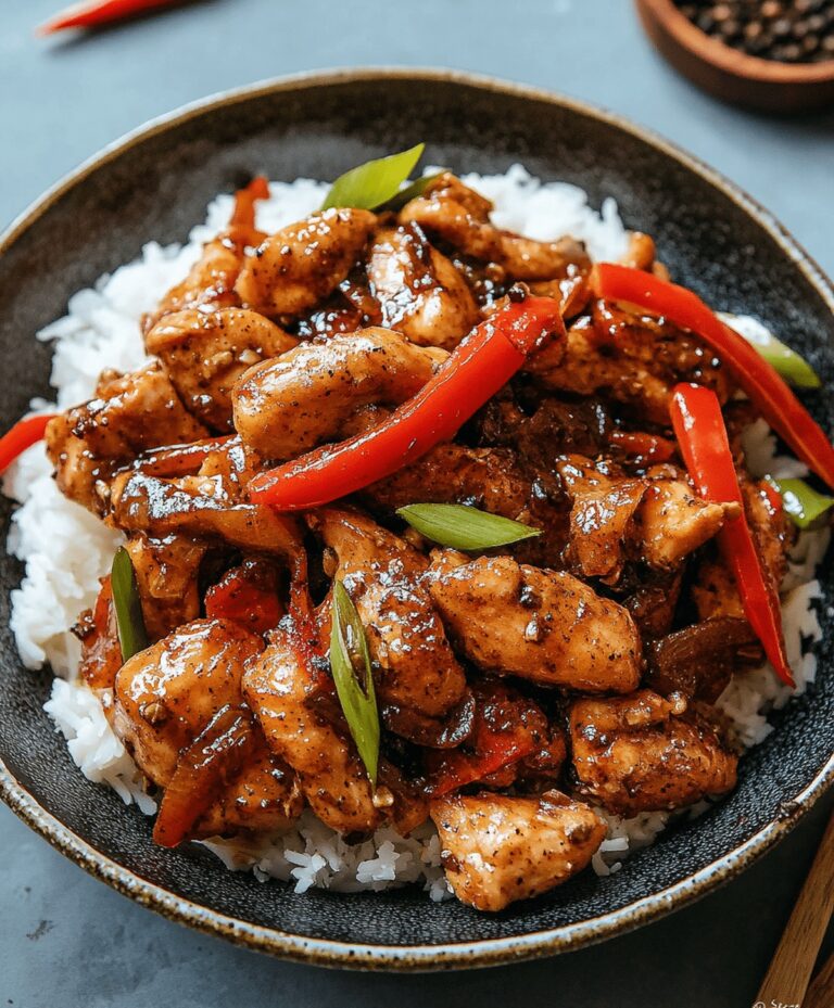 Black Pepper Chicken Recipe
