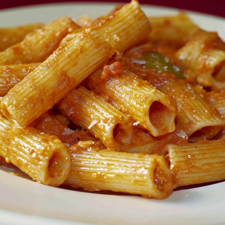 Spicy Rigatoni Pasta Recipe