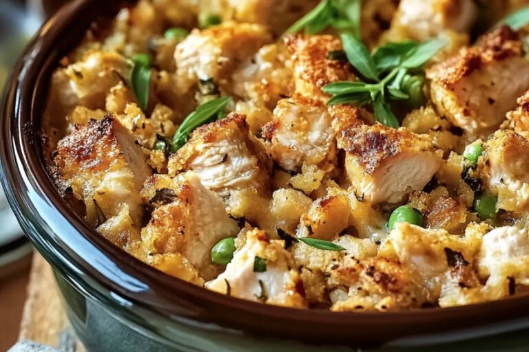 Chicken And Stuffing Casserole Recipe
