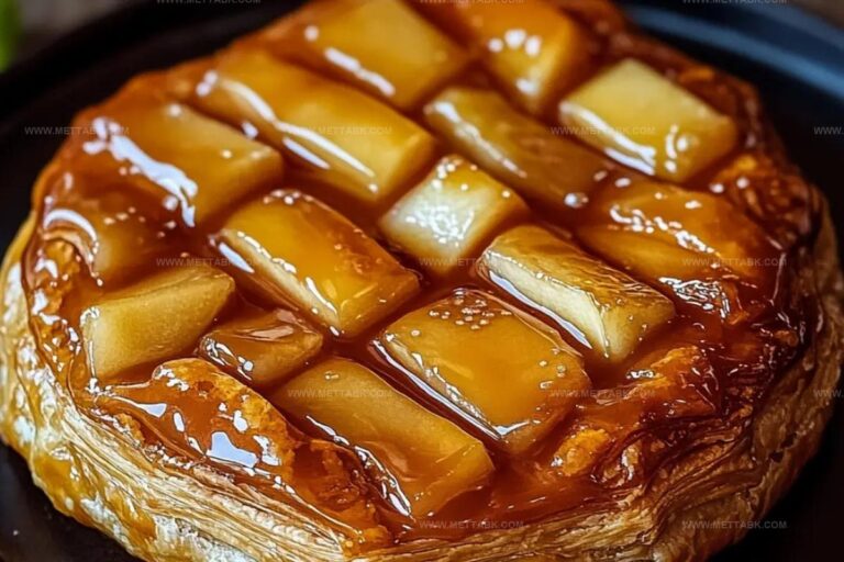 Golden Caramel Apple Puff Pastry Recipe