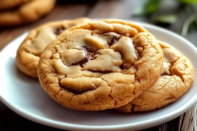 Thick And Chewy Peanut Butter Cookies Recipe