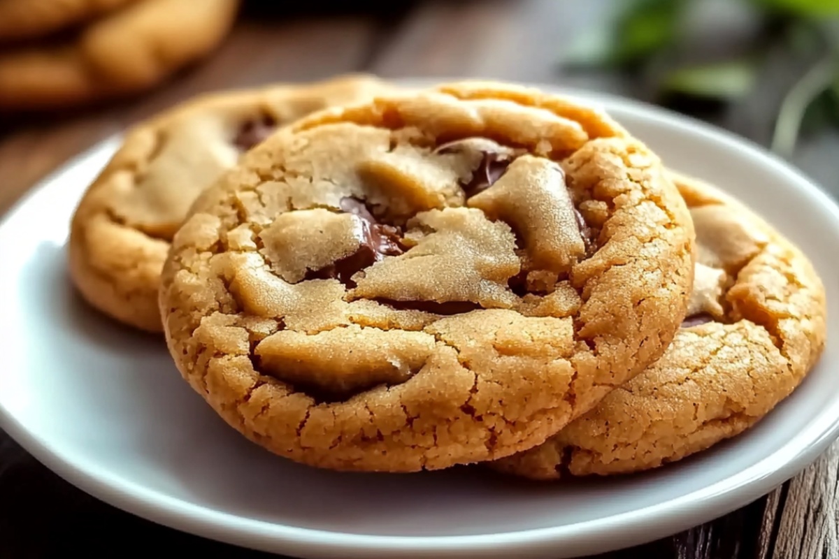 Thick And Chewy Peanut Butter Cookies Recipe