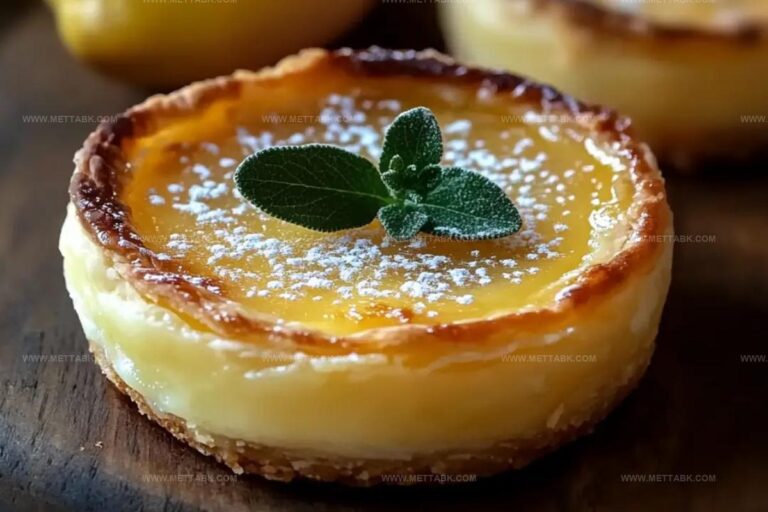 Baby Lemon Impossible Pies Recipe