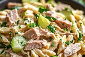 Creamy Tuna Pasta Salad Recipe