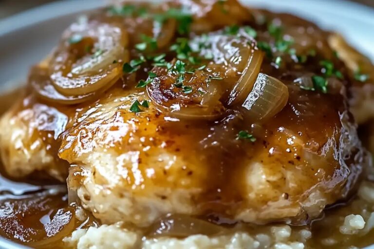 French Onion Chicken (Crock Pot) Recipe