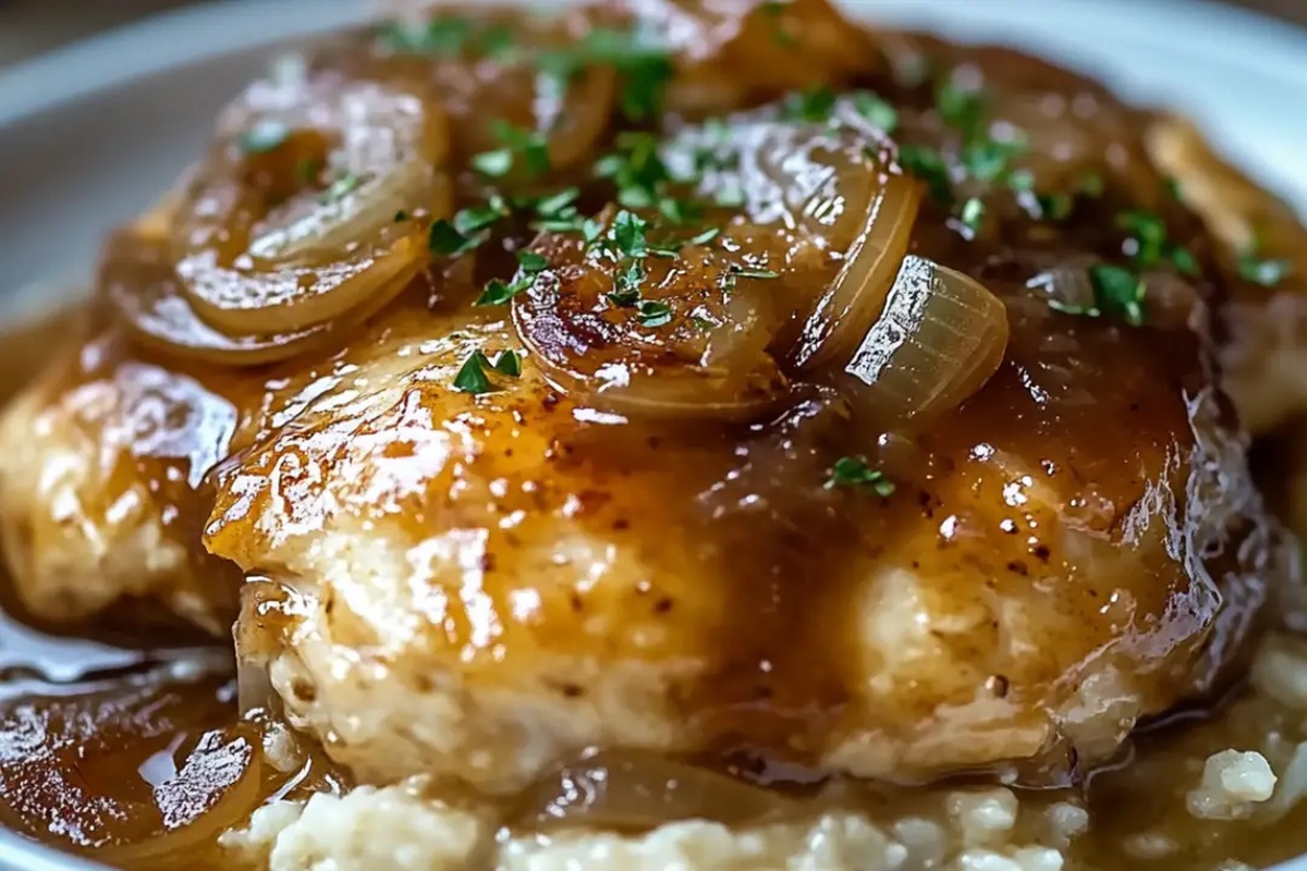 French Onion Chicken (Crock Pot) Recipe
