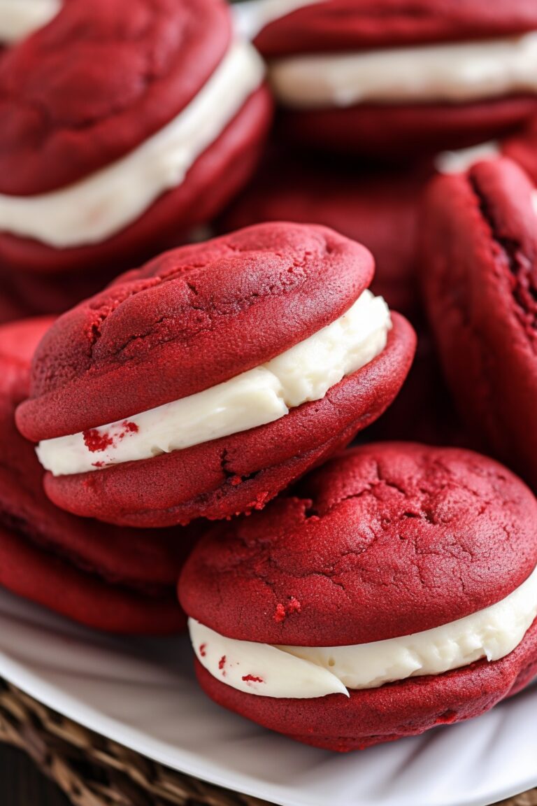 Red Velvet Whoopie Pies Recipe