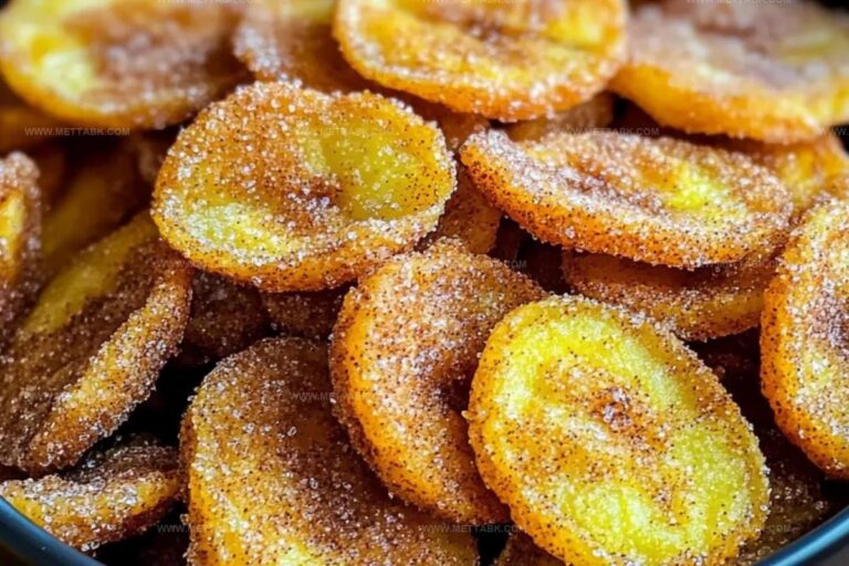 Cinnamon-Sugar Air Fryer Banana Chips Recipe