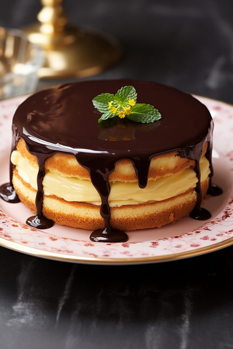 Boston Cream Pie Recipe