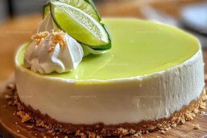 Delicious Zesty Lime Mousse Cheesecake Recipe