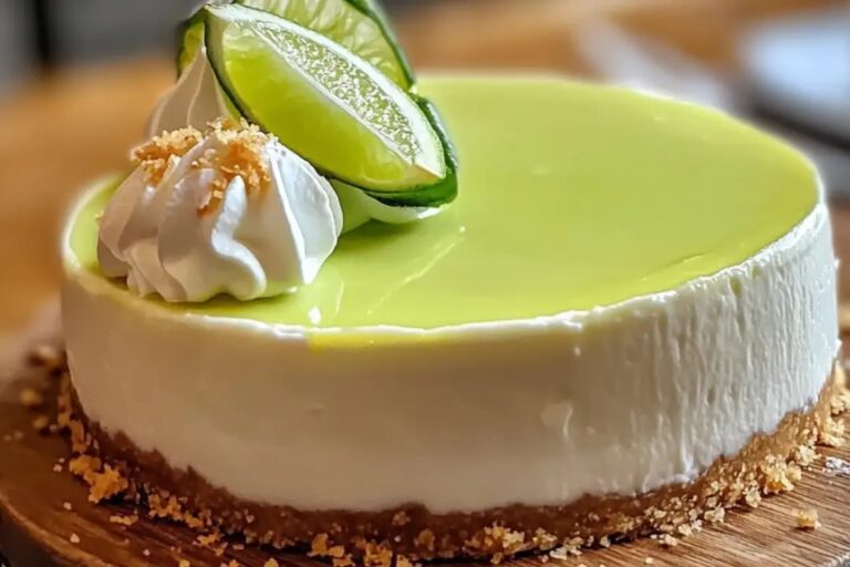 Delicious Zesty Lime Mousse Cheesecake Recipe