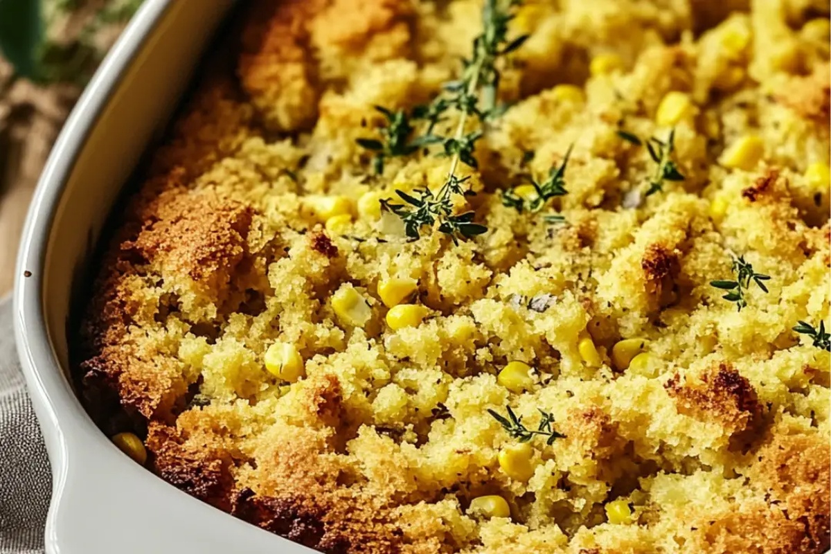 Southern Cornbread Dressing Recipe