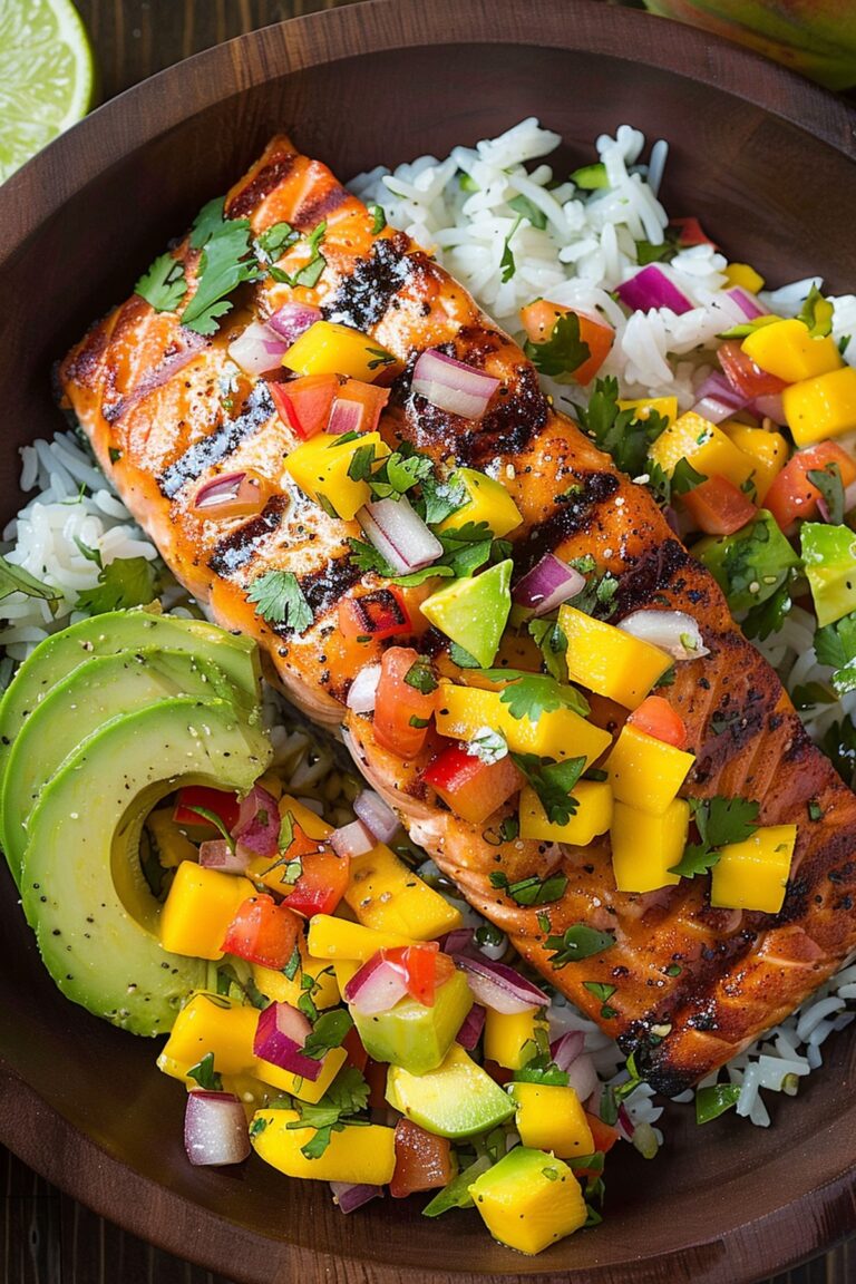Salmon With Mango Salsa Recipe