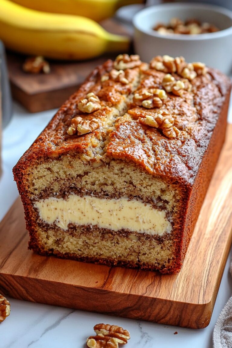 Cream Cheese Banana Bread Recipe