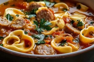 Sausage Tortellini Soup Recipe
