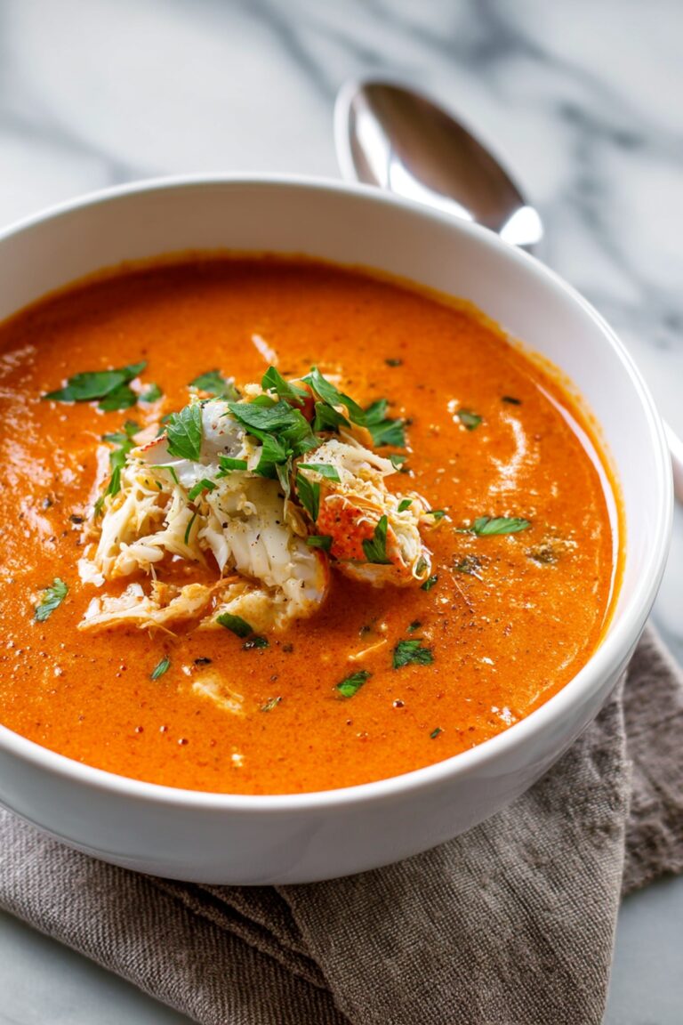 Creamy Crab Bisque Recipe