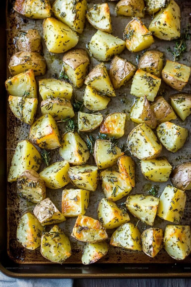 Herb Oven Roasted Potatoes Recipe