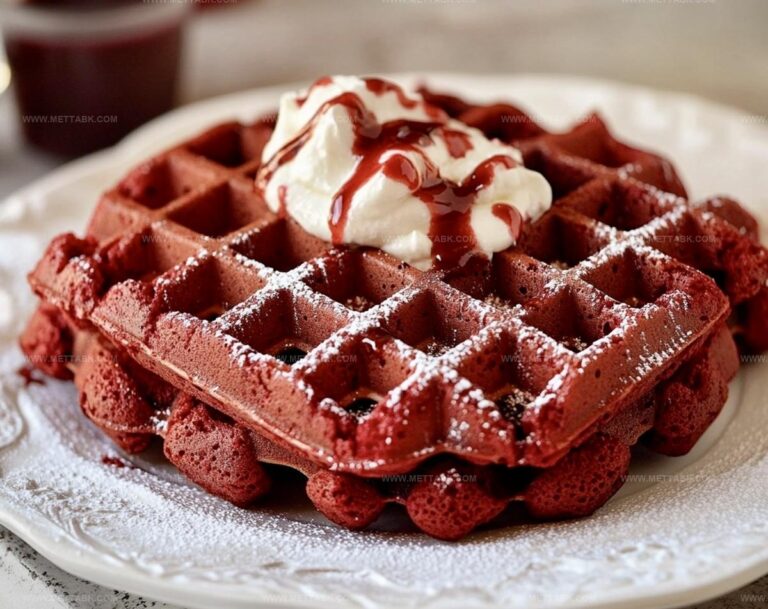 Red Velvet Waffles Recipe