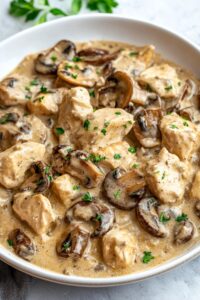Chicken Mushroom Stroganoff Recipe