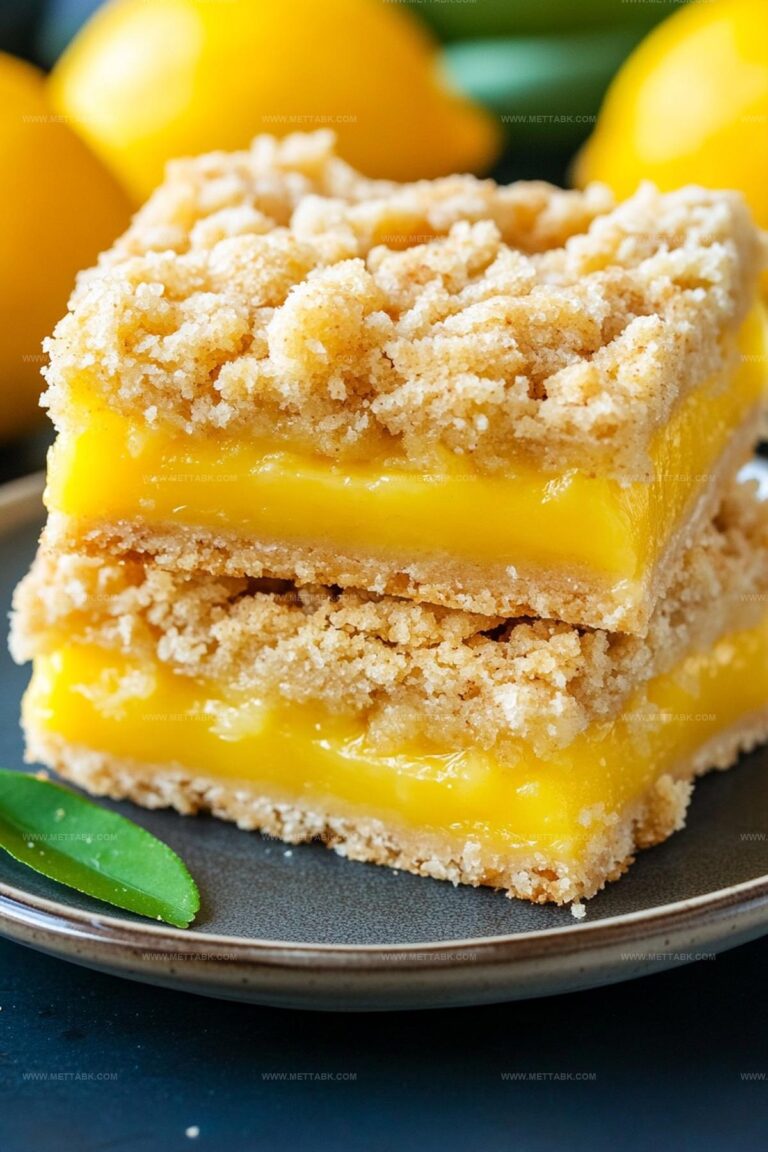 Lemon Crumb Bars Recipe