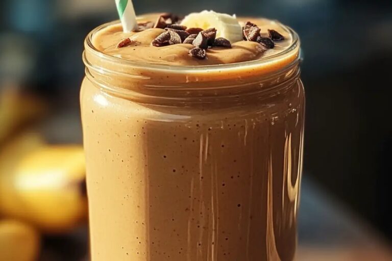 Peanut Butter Banana Smoothie Recipe