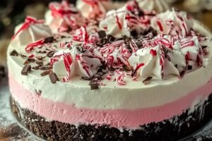 Ultimate Festive Peppermint Ice Cream Cake Recipe