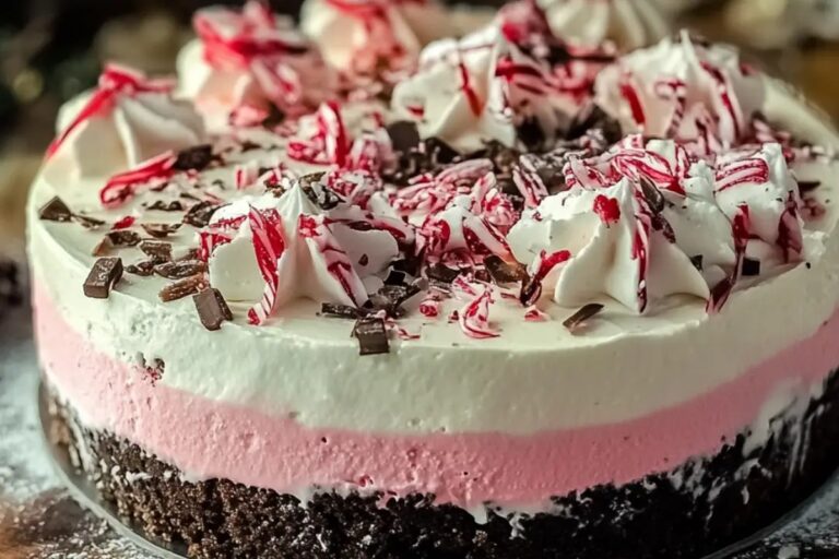 Ultimate Festive Peppermint Ice Cream Cake Recipe