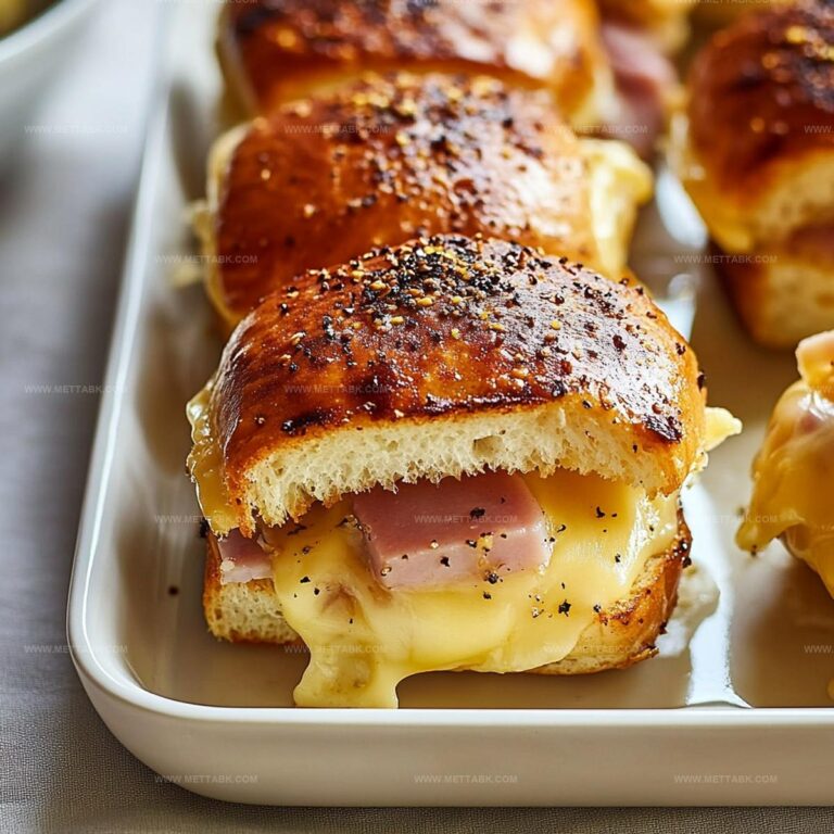 Leftover Ham And Cheese Sliders Recipe