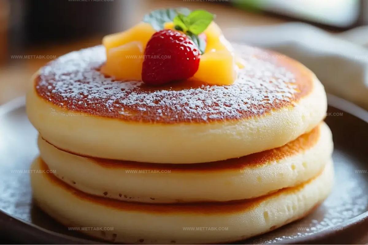 Delicious Fluffy Japanese Souffle Pancakes Recipe